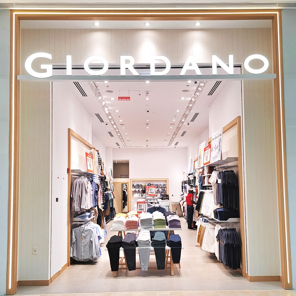 GIORDANO is now open