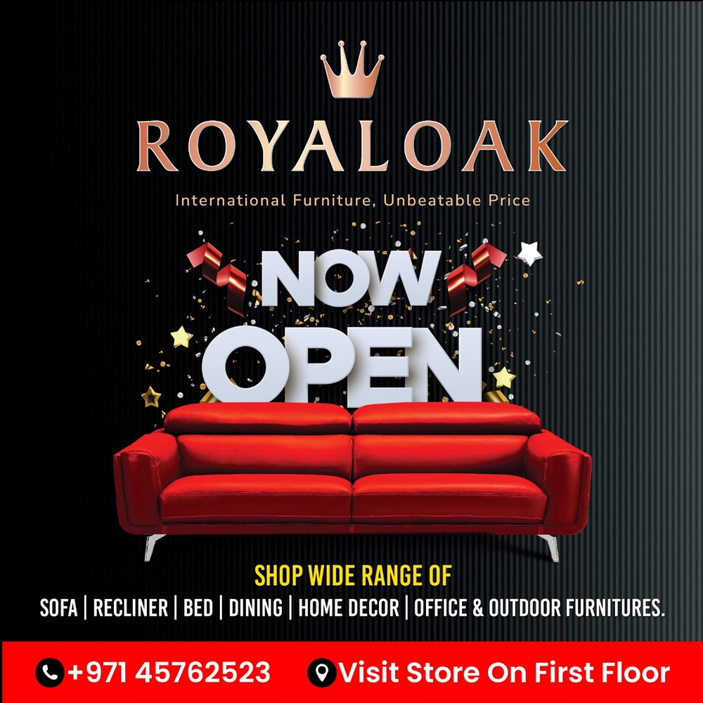 Royaloak Furniture is now open